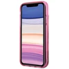 Karl Lagerfeld KLHCN61LNKHCP Apple iPhone 11/XR rožinės spalvos kietas dėklas Glitter Karl Head