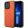 Karl Lagerfeld KLHCP13XPTLO Apple iPhone 13 Pro Max 6,7″ kietas dėklas oranžinis Perforated Allover