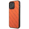 Karl Lagerfeld KLHCP13XPTLO Apple iPhone 13 Pro Max 6,7″ kietas dėklas oranžinis Perforated Allover