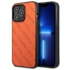Karl Lagerfeld KLHCP13LPTLO Apple iPhone 13 Pro / 13 6,1″ kietas dėklas oranžinis Perforated Allover