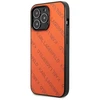 Karl Lagerfeld KLHCP13LPTLO Apple iPhone 13 Pro / 13 6,1″ kietas dėklas oranžinis Perforated Allover
