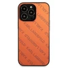 Karl Lagerfeld KLHCP13LPTLO Apple iPhone 13 Pro / 13 6,1″ kietas dėklas oranžinis Perforated Allover