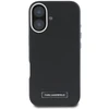 Karl Lagerfeld KLHMP16MPGMSRPK Apple iPhone 16 Plus 6.7″ juodos spalvos kietas dėklas FW Metal Plate MagSafe