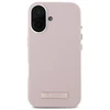 Karl Lagerfeld KLHMP16SPGMSRPP Apple iPhone 16 6.1″ rožinės spalvos kietas dėklas FW Metal Plate MagSafe