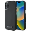 Karl Lagerfeld KLHMP16SPGMSRPK Apple iPhone 16 6.1″ juodos spalvos kietas dėklas FW Metal Plate MagSafe