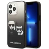 Karl Lagerfeld KLHCP13LTGKCK Apple iPhone 13 Pro / 13 6,1″ kietas dėklas juodos spalvos Gradient Ikonik Karl & Cho