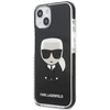 Karl Lagerfeld KLHCP13STPEIKK Apple iPhone 13 mini 5,4″ kietas dėklas juodos spalvos Iconik Karl