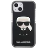 Karl Lagerfeld KLHCP13STPEIKK Apple iPhone 13 mini 5,4″ kietas dėklas juodos spalvos Iconik Karl