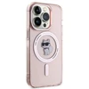Karl Lagerfeld KLHMP14LHFCCNOP Apple iPhone 14 Pro 6.1″ rožinės spalvos kietas dėklas IML Choupette MagSafe