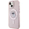 Karl Lagerfeld KLHMP15SHFCCNOP Apple iPhone 15/ 14 / 13 6.1″ rožinės spalvos kietas dėklas IML Choupette MagSafe