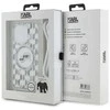 **Karl Lagerfeld IML Crossbody Monogram Karl & Choupette Head MagSafe dėklas iPhone 15 Pro Max - Permatomas**