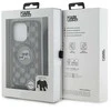 Karl Lagerfeld IML Crossbody Monogram Karl & Choupette dėklas su MagSafe, skirtas iPhone 15 Pro - juodas