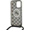 Karl Lagerfeld KLHMP16XHCKCKLCK Apple iPhone 16 Pro Max 6.9″ juodos spalvos kietas dėklas IML Crossbody Monogram Karl