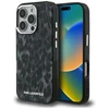 „Karl Lagerfeld IML“ leopardo rašto „MagSafe“ dėklas, skirtas „iPhone 16 Pro“ – Juodas