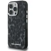 „Karl Lagerfeld IML“ leopardo rašto „MagSafe“ dėklas, skirtas „iPhone 16 Pro“ – Juodas