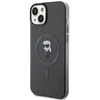 Karl Lagerfeld KLHMP15MHFCKNOK Apple iPhone 15 Plus / 14 Plus 6.7″ juodos spalvos kietas dėklas IML Ikonik MagSafe