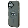 Karl Lagerfeld KLHMP16MHLSCHK Apple iPhone 16 Plus 6.7″ juodos spalvos kietas dėklas IML Metal Choupette Head MagS