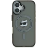 Karl Lagerfeld KLHMP16MHLSCHK Apple iPhone 16 Plus 6.7″ juodos spalvos kietas dėklas IML Metal Choupette Head MagS