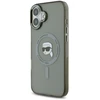Karl Lagerfeld KLHMP16SHLSKIK Apple iPhone 16 6.1″ juodos spalvos kietas dėklas IML Metal Karl Head MagSafe
