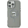 Karl Lagerfeld IML Metal Karl Head MagSafe Apple iPhone 16 Pro Max - dėklas telefonui juodos spalvos