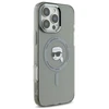 Karl Lagerfeld IML Metal Karl Head MagSafe Apple iPhone 16 Pro Max - dėklas telefonui juodos spalvos