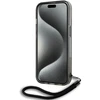 Karl Lagerfeld KLHCP15SHKDPNSK Apple iPhone 15 / 14 / 13 6.1″ juodos spalvos kietas dėklas IML Mono KL Pattern & C