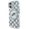 Dėklas Karl Lagerfeld KLHMP16SHMCKMHT Apple iPhone 16 6.1″ skaidrus IML Monogram Karl&Choupette H
