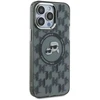 Dėklas Karl Lagerfeld KLHMP15XHMCKMHK Apple iPhone 15 Pro Max 6.7″ juodos spalvos IML Monogram Karl&Choupette Head M