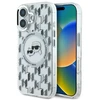 Dėklas Karl Lagerfeld KLHMP16SHMCKMHT Apple iPhone 16 6.1″ skaidrus IML Monogram Karl&Choupette H