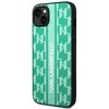 Dėklas Karl Lagerfeld KLHCP14SPGKLSKN iPhone 14 6.1 "hardcase žalias / žalias Monogram Stripe