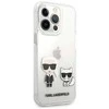 Karl Lagerfeld Karl & Choupette skaidrus dėklas iPhone 13 Pro Max 6.7
