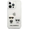 Karl Lagerfeld Karl & Choupette skaidrus dėklas iPhone 13 Pro Max 6.7