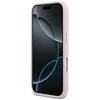 Karl Lagerfeld dėklas, skirtas IPHONE 17 Pro Max, suderinamas su MagSafe KLHMP17X5PGFKHGP (PU FW W/ KHead logotipu), rožinis