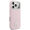 Karl Lagerfeld dėklas, skirtas IPHONE 17 Pro Max, suderinamas su MagSafe KLHMP17X5PGFKHGP (PU FW W/ KHead logotipu), rožinis