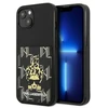 Karl Lagerfeld KLHCP13MCANCNK Apple iPhone 13/ 14 / 15 6,1″ kietas dėklas juodos spalvos Karlimals Cardslot