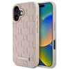 Karl Lagerfeld KLHMP16SPKHPORPP Apple iPhone 16 6.1″ rožinės spalvos kietas dėklas Hot Stamp Magsafe