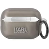 Karl Lagerfeld KKLAP2HNIKTCK Airpods Pro 2 (2022/2023) dėklas juodos spalvos Ikonik Karl Lagerfeld