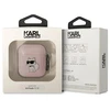 Karl Lagerfeld KLA2HNCHTCP dėklas Airpods 1/2 rožinis/rožinis Ikonik Choupette