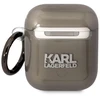 Karl Lagerfeld KLA2HNIKTCK AirPods 1/2 dėklas juodas/juodas Karl's Head