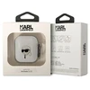 Karl Lagerfeld KLA2HNIKTCT AirPods 1/2 dėklas permatomas Karlo galva