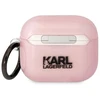 Karl Lagerfeld KLA3HNCHTCP Airpods 3 dėklas rožinės spalvos Ikonik Choupette