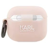 Karl Lagerfeld KLA3RUNIKP AirPods 3 dėklas rožinis/rožinis Silikonas Karl Head 3D