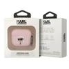 Karl Lagerfeld KLA3RUNIKP AirPods 3 dėklas rožinis/rožinis Silikonas Karl Head 3D
