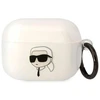 Karl Lagerfeld KLAPHNIKTCT AirPods Pro dėklas skaidrus Karl`s Head