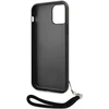 Karl Lagerfeld KLHCN61PSQRKS Apple iPhone 11 /Xr 6,1″ sidabrinis kietas dėklas Sequins Cord