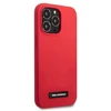 Karl Lagerfeld KLHCP13LSLMP1R Apple iPhone 13 Pro / 13 6,1″ kietas dėklas red Silicone Plaque