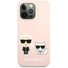Karl Lagerfeld KLHCP13LSSKCI iPhone 13 Pro / 13 6.1 deklas Silikonas Karl &amp; Choupette