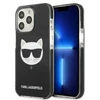 Karl Lagerfeld KLHCP13LTPECK Apple iPhone 13 Pro / 13 6,1″ kietas dėklas juodos spalvos Choupette Head