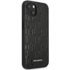 Karl Lagerfeld KLHCP13SMNMP1K Apple iPhone 13 mini 5,4″ kietas dėklas juodos spalvos Monogram Plaque