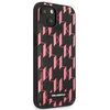 Karl Lagerfeld KLHCP13SMNMP1P Apple iPhone 13 mini 5,4″ kietas dėklas rožinės spalvos Monogram Plaque